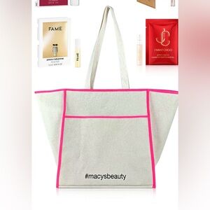 Macy’s beauty tote bag